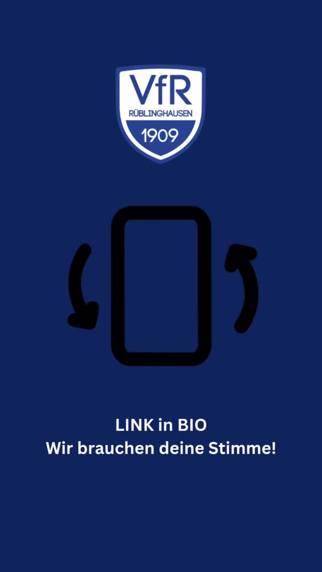 WIR BRAUCHEN EUCH! 💙🤍

Stimmt jetzt über den Link in unserer Bio (www.veltins-heimspiel.de) ab, um uns ein Heimspiel in der VELTINS-Arena zu ermöglichen. 🤩

Gemeinsam können wir den großen Traum verwirklichen. Wir sind über jede Stimme dankbar und hoffen, dass der Link fleißig geteilt wird. 💪🏼

@veltins_dein_heimspiel 

#vfr1909 #rüblinghausen #blauundweiss #birkendrust #salchendorf #germania #veltinsarena #schalke #veltinsheimspiel