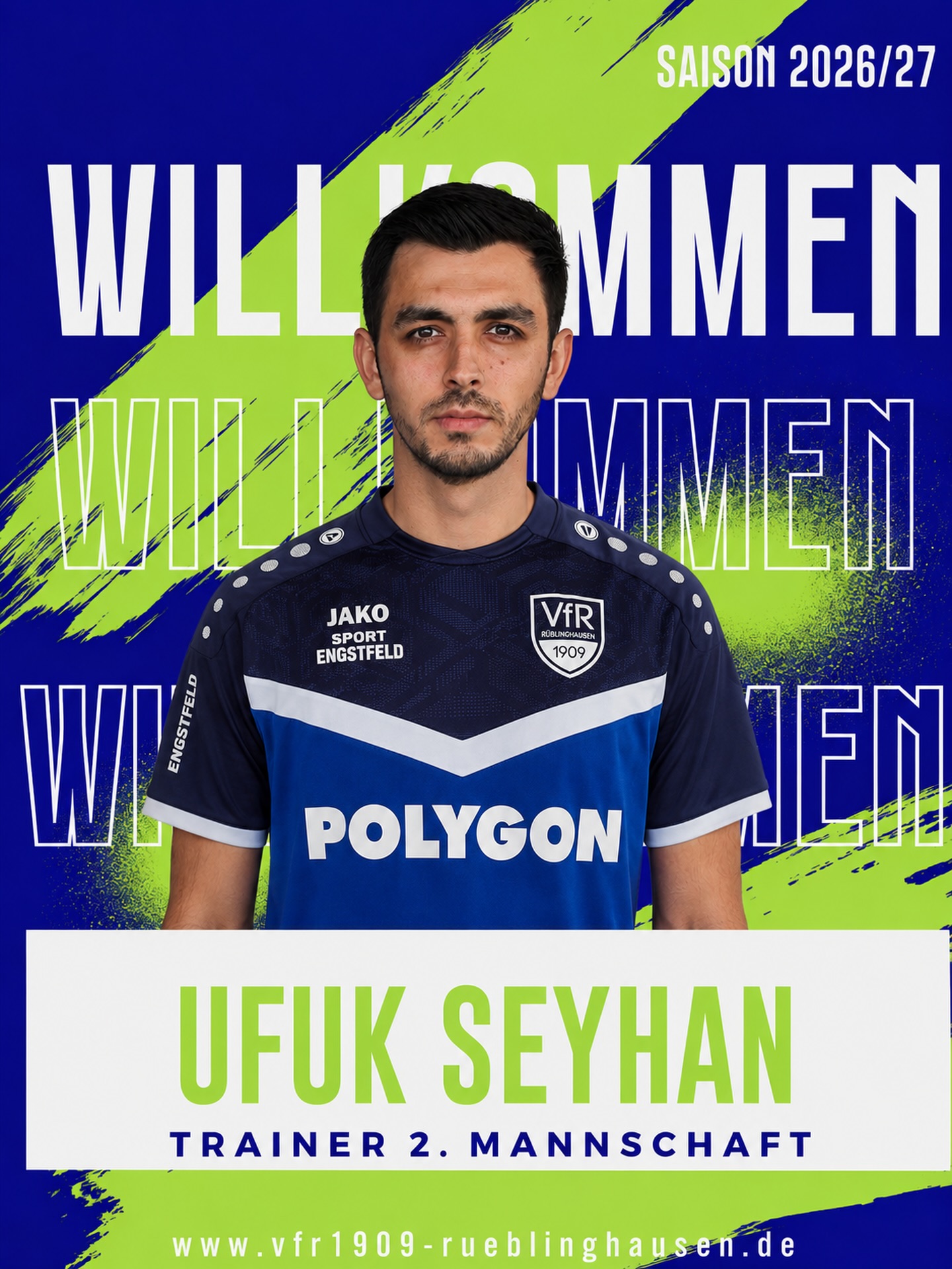 Nächstes Comeback auf der Trainerposition 🤩

Ufuk Seyhan wird Trainer der 2. Mannschaft beim VfR. Er war bereits von 2017 bis 2022 als Spieler in der 1. Mannschaft aktiv und kennt das Umfeld. Neben Eugen German (neuer Trainer 1. Mannschaft), ist er damit der nächste Rückkehrer am Birkendrust🔥 

Willkommen zurück und viel Erfolg, Ufuk 🚀

#rüblinghausen #vfr1909 #rüblinghausen #ufukseyhan